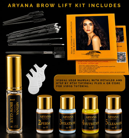 ARYANA NEW YORK Brow Lift Kit For Eyebrow Lamination ARYANA NEW YORK