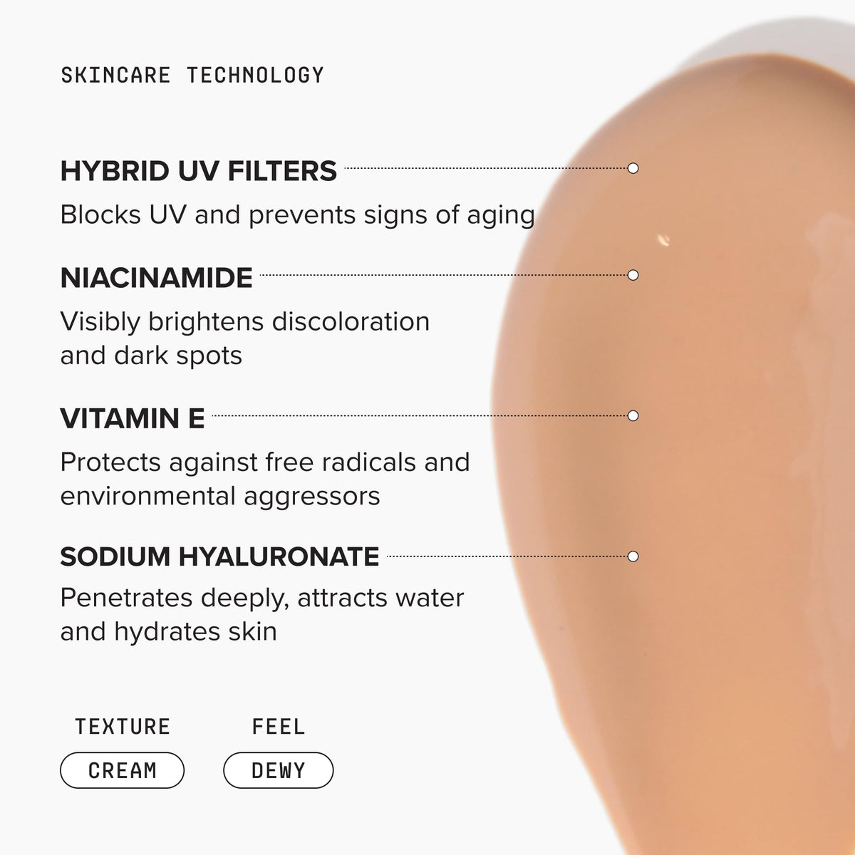 DRMTLGY Universal Tinted Moisturizer SPF 46, Dewy Tinted Sunscreen DRMTLGY