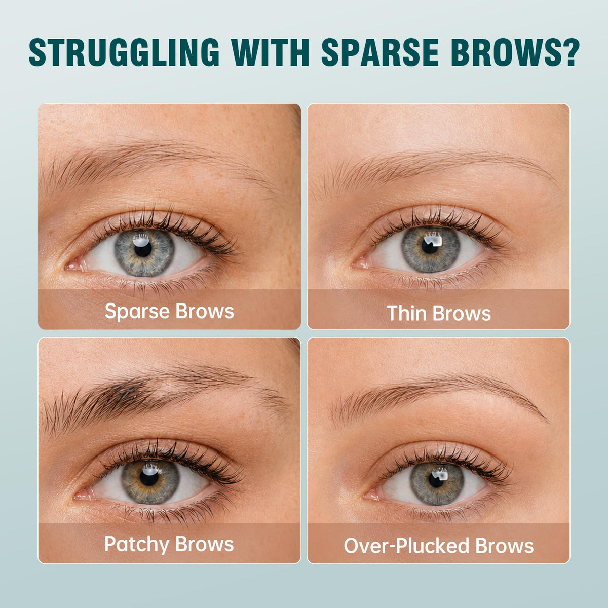 BIYSBER Eyebrow Growth Enhaning Serum with Peptide & Hyaluronic Acid, 5 mL BIYSBER