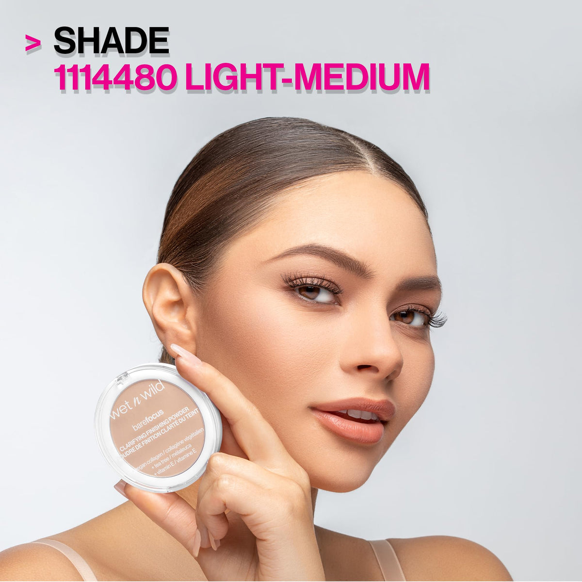 wet n wild Bare Focus Clarifying Finishing Powder | Matte | Pressed Setting Powder Light-Medium wet n wild