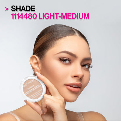 wet n wild Bare Focus Clarifying Finishing Powder | Matte | Pressed Setting Powder Light-Medium wet n wild