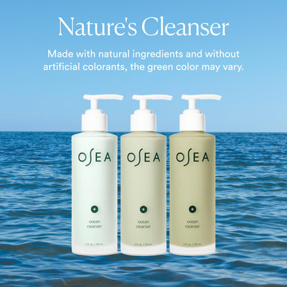 OSEA Ocean Cleanser 5 oz - Nourishing Facial Cleansing Gel - Mineral-Rich Face Wash - Gentle Face Cleanser - Clean Beauty Skincare - Vegan & Cruelty-Free Facial Wash OSEA