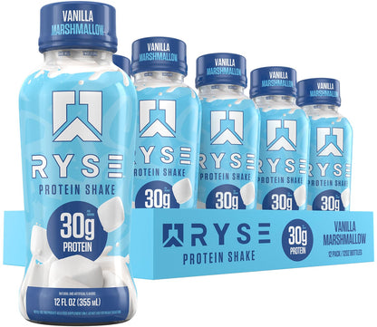 RYSE Protein Shake - Fudgsicle The Original Fudge Pop - 30g Protein Ready to Drink - 160 Calories, Zero Added Sugar, Gluten Free - Smooth & Delicious Nostalgic Flavors - 12 Fl Oz (12 Pack)