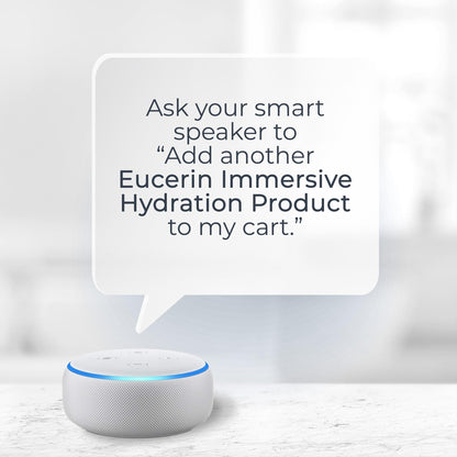 Eucerin Immersive Hydration Smoothing Face Serum, Ultra-Lightweight Hyaluronic Acid Serum Reduces the Look of Fine Lines and Wrinkles, 1 Fl Oz Bottle Eucerin