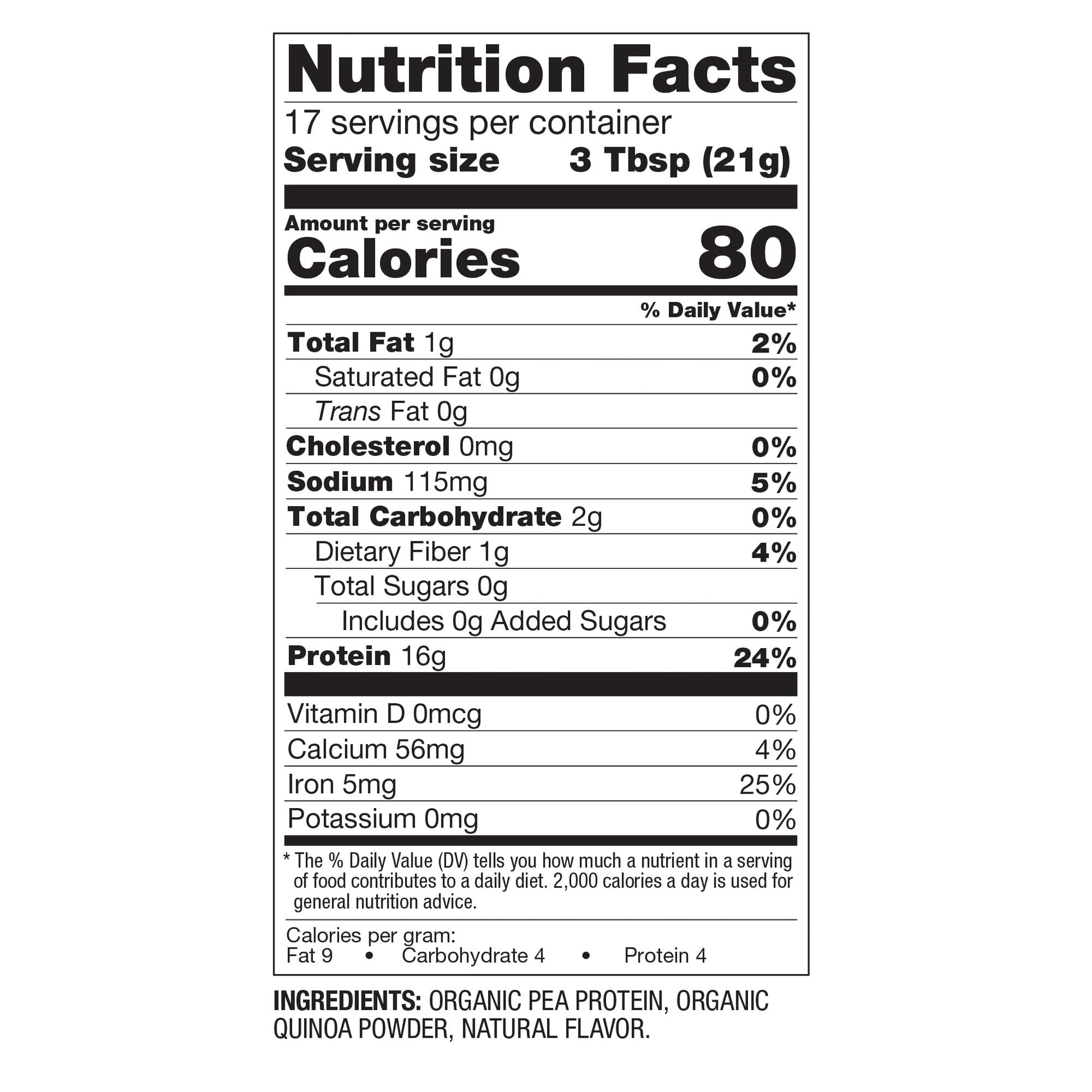 BetterBody Foods Organic Plant Based Protein Powder, 16g of Protein 24% DV, Vegan, Low Net Carbs, Gluten Free, Dairy Free, No Sugar Added, Soy Free, Non-GMO, 12.7 Ounces BetterBody Foods buy australia supplements