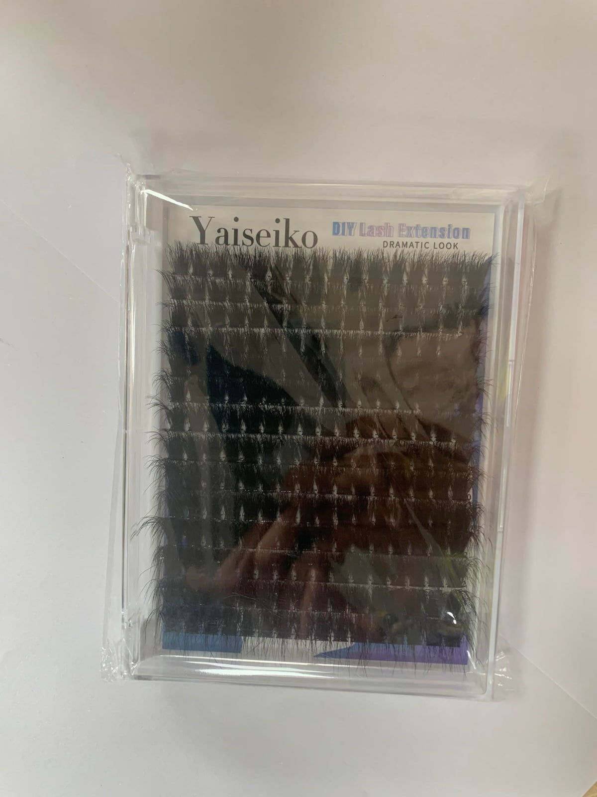 Yaiseiko Fluffy Lash Clusters 300D Thick Long 12-25mm Volume Cluster Eyelash Extensions 224Pcs Wispy Individual Lashes D Curl Waterproof Eyelash Clusters Soft False Eyelashes DIY at Home Yaiseiko