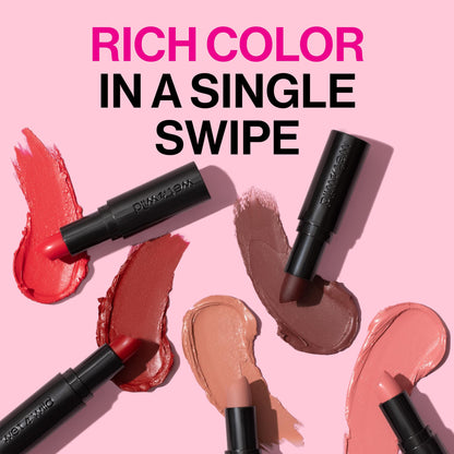 wet n wild Mega Last Matte Lip Color, Semi Matte Hyaluronic Acid Infused, Long Lasting Full Coverage for a Nourishing Pout, Cruelty-Free & Vegan - Bare it All wet n wild