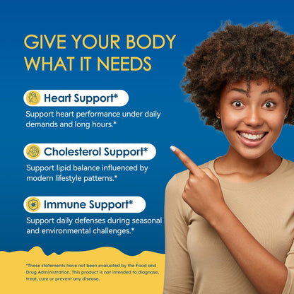 LeaforClensey Citrus Bergamot Liquid Drops for High Cholesterol, Bergamot Extract Blend Supplements with Red Yeast Rice & CoQ10 for Heart LeaforClensey