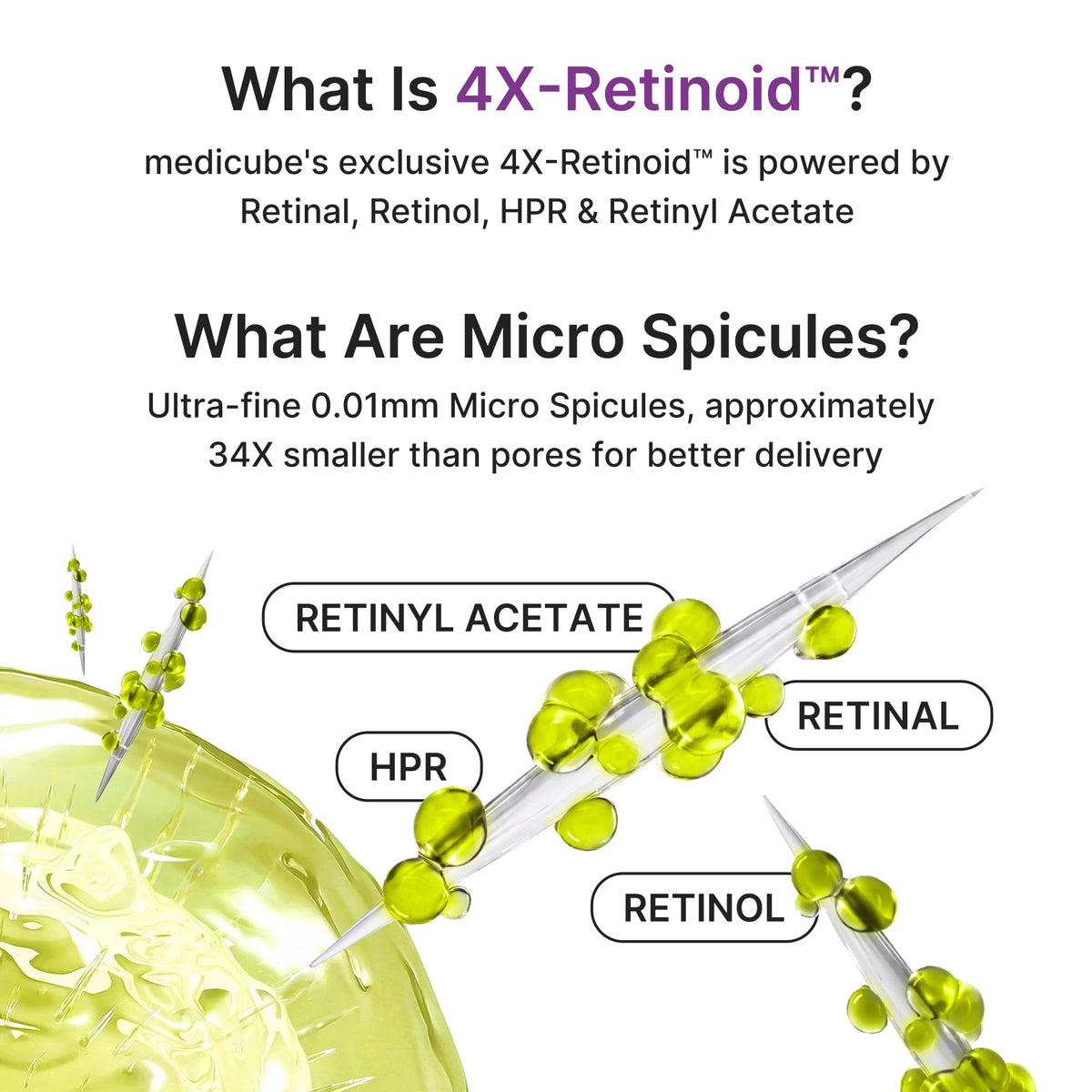 medicube Vita A Retinal Volume Booster Serum, with Volufiline, 4X-Retinoid medicube