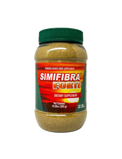 Simifibra Forte MX Dietary Fiber Supplement Powder 300g - Supports Digestive Health and Weight Management | Suplemento de Fibra Dietética en Polvo, 300g SIMIFIBRA FORTE