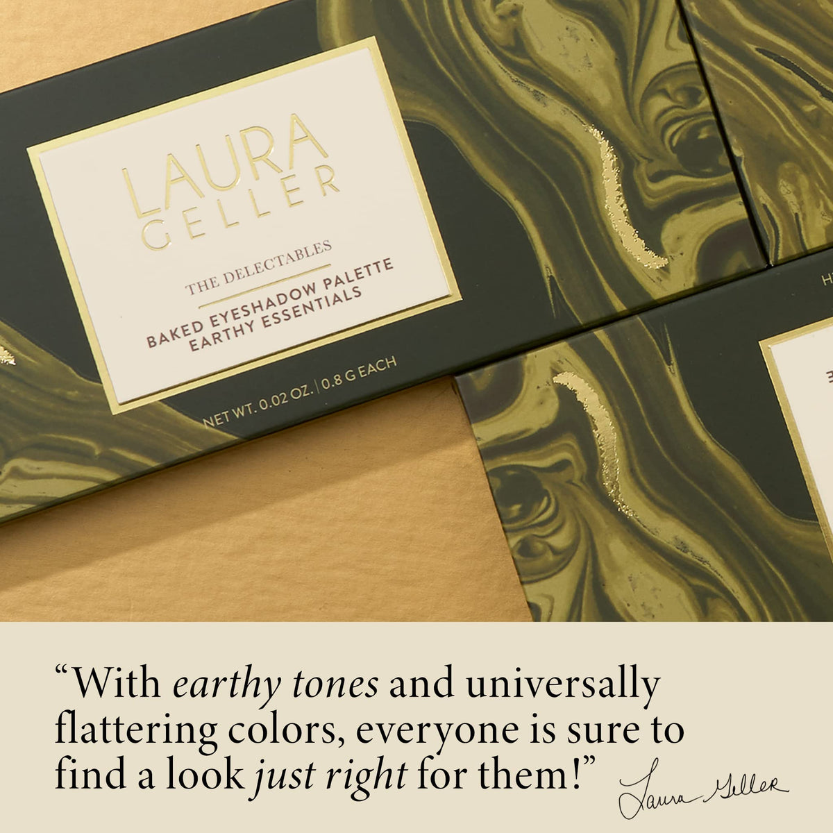 LAURA GELLER The Delectables Earthy Essentials Eyeshadow Palette LAURA GELLER NEW YORK