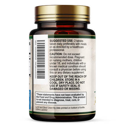Calcium 1200 mg with Vitamin D3 - Per Serving - Bone Health Supplement - Vitamin D & Calcium Supplements for Women & Men - Bone Strength Support Nature's Nutrition