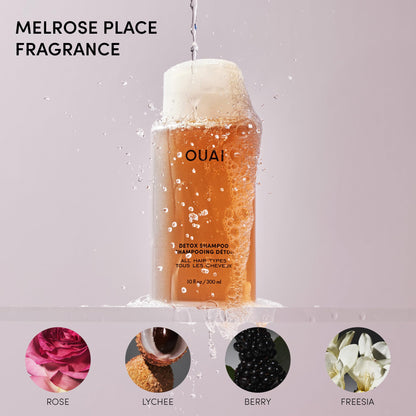 OUAI Detox Shampoo & Fine Hair Conditioner Bundle - Clarifying Shampoo for Build Up, Dirt, Oil, Product and Hard Water & Volumizing Conditioner for Fine Hair (2 Count) OUAIBuy Supplements Australia