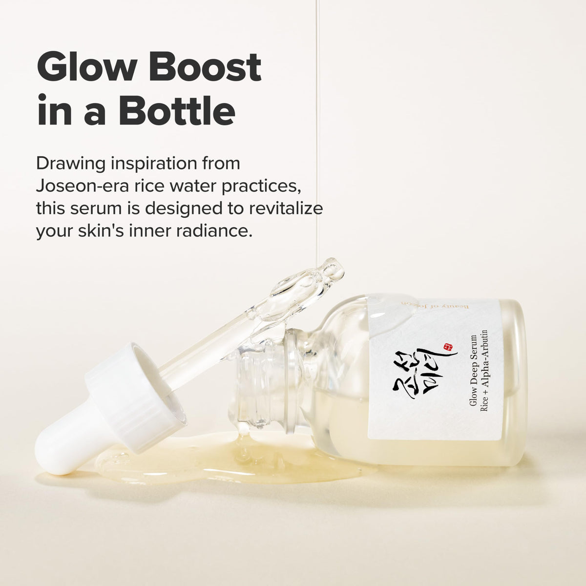 Beauty of Joseon Glow Deep Serum Rice Alpha-Arbutin Niacinamide for Uneven Dull Skin Tone, Daily Korean Skin Care 30ml, 1.01 fl.oz Beauty of Joseon