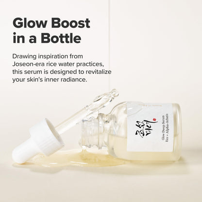 Beauty of Joseon Glow Deep Serum Rice Alpha-Arbutin Niacinamide for Uneven Dull Skin Tone, Daily Korean Skin Care 30ml, 1.01 fl.oz Beauty of Joseon