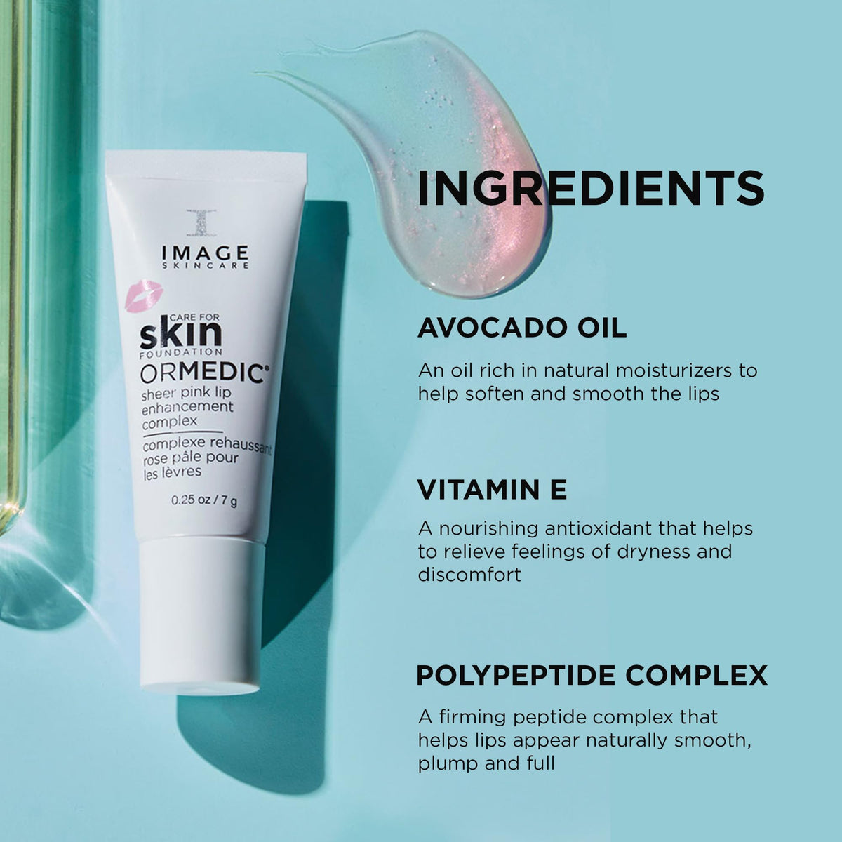 IMAGE Skincare, ORMEDIC pH Balancing Lip Enhancement Complex, with Avocado Oil IMAGE Skincare