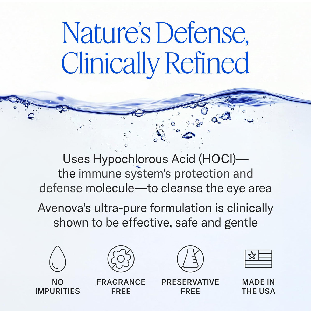Avenova Eyelid Spray Cleanser for Lid & Lash, 20 ml Bottle Avenova