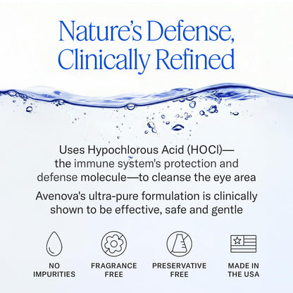 Avenova Eyelid Spray Cleanser for Lid & Lash, 20 ml Bottle Avenova