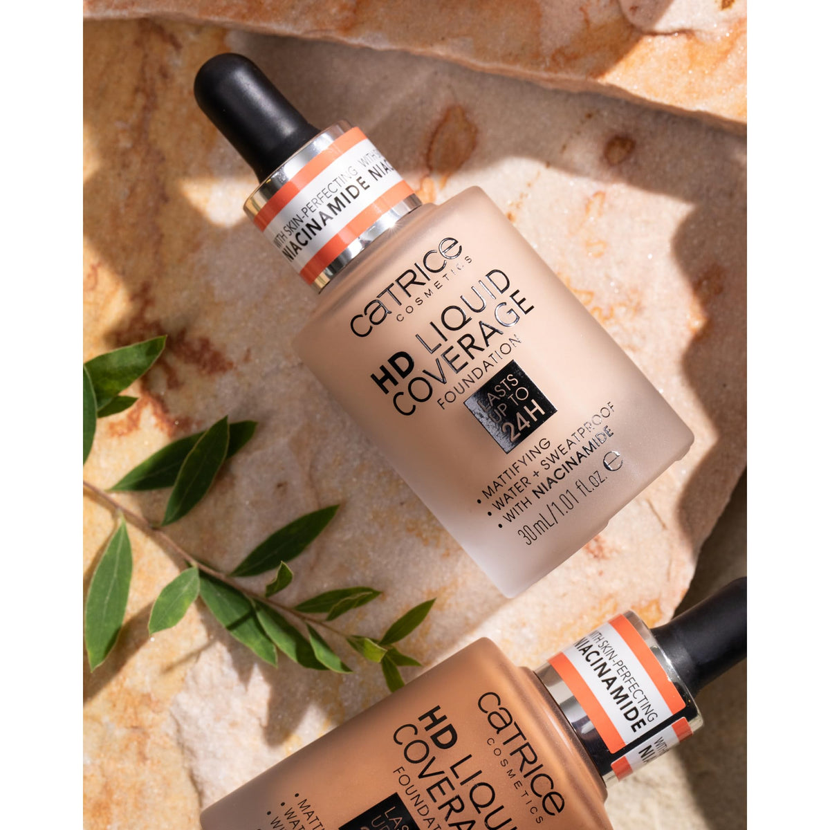 Catrice HD Liquid Coverage Foundation, 24HR Wear (010 | Light Beige) Catrice Cosmetics