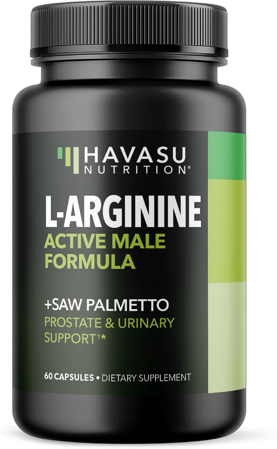 L-Arginine with Saw Palmetto for Men Capsules, Vegan, Non-GMO, 30 Servings | Vegan, Non-GMO Nitric Oxide and Prostate Health Supplements for Men, Endurance and Urinary Tract Function Support Gsupps Australia