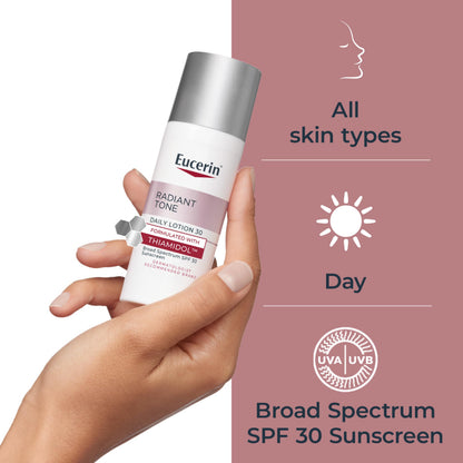 Eucerin Radiant Tone Daily Face Lotion, SPF 30, 1.7 FL OZ Eucerin