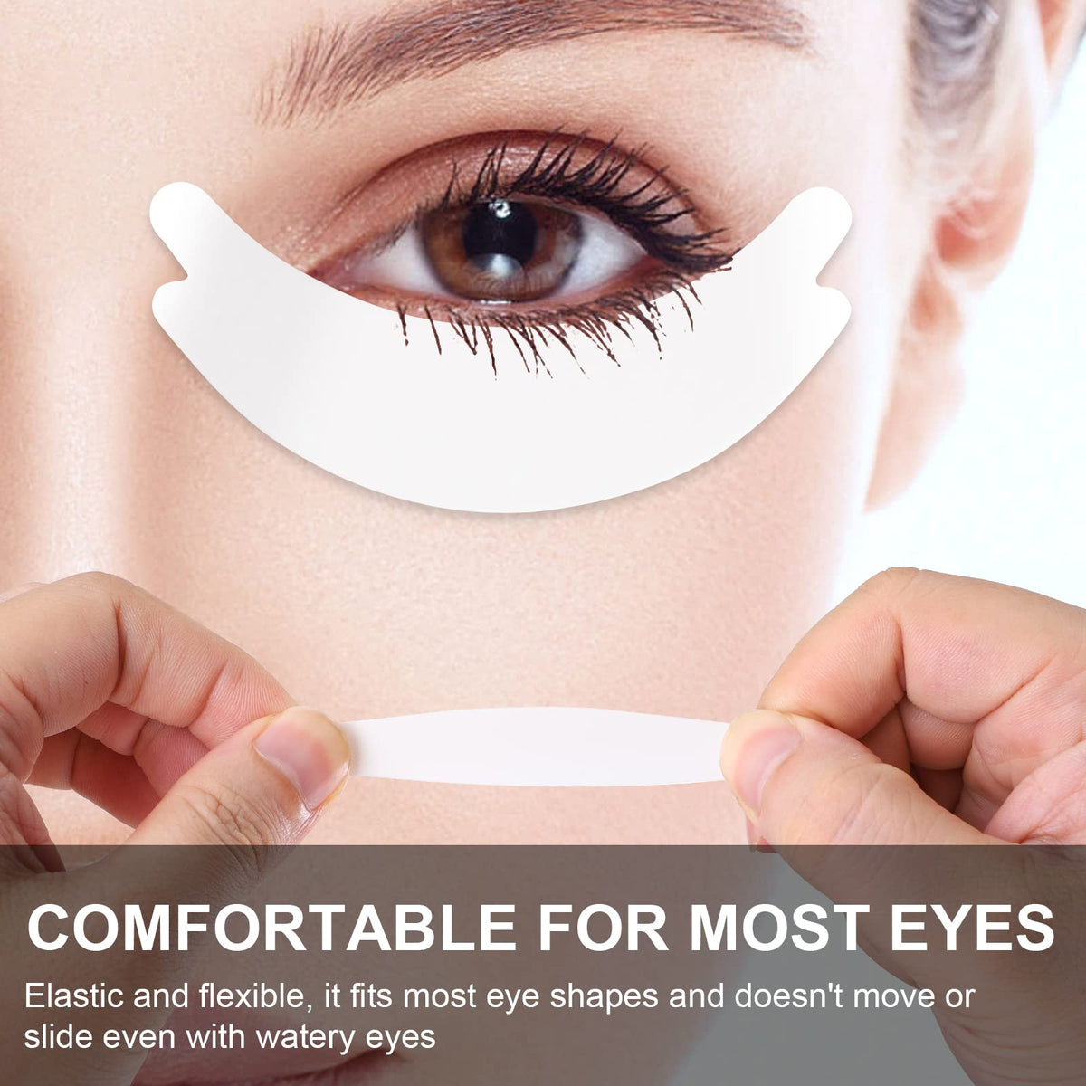 Pretty memory 100 Pairs Foam Eye Pads for Lash Extensions Pretty memory