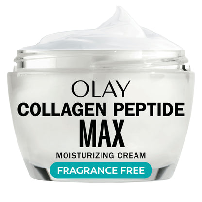 Olay Collagen Peptide Face Moisturizer, Firming Cream for Women, Fragrance-Free, Non-Greasy - Hydrating, Anti-Aging, Anti-Wrinkle Olay