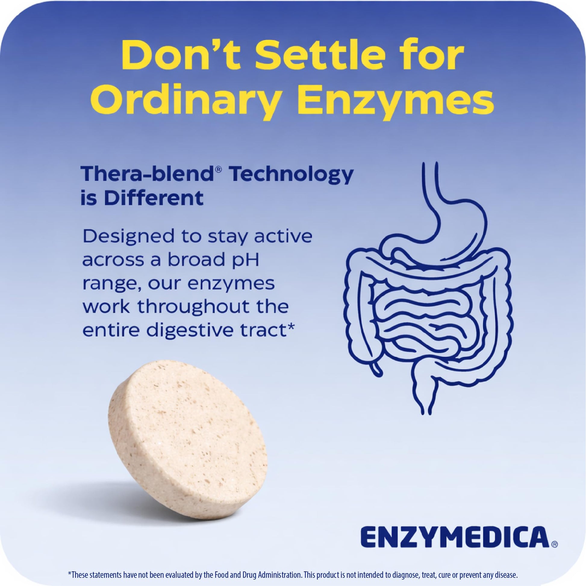 Enzymedica Papaya Complete - Papaya Enzymes Chewable, Digestive Enzyme Supplement for Women and Men, Digestion & Gut Health Support, High Potency Bromelain & Papain, Vegan, Gluten Free - 120 Tablets Gsupps Australia