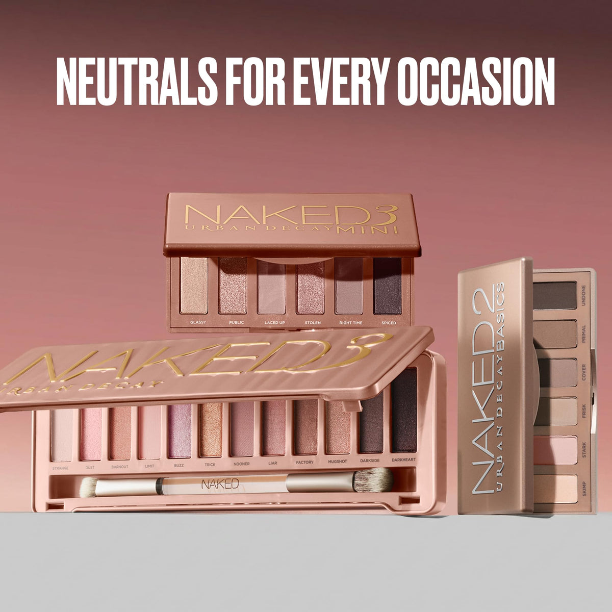 Urban Decay Naked2 Basics Matte Eyeshadow Palette - 6 Cool Neutral Shadows URBAN DECAY