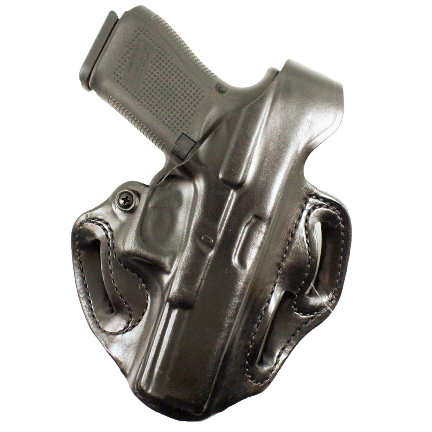 DeSantis Thumb Break Scabbard - OWB Gun Holster for Men and Women, Leather Belt Slide Holster for Pistols, Exact Molding, Secure and Highly Concealable OWB Carry Gsupps Australia