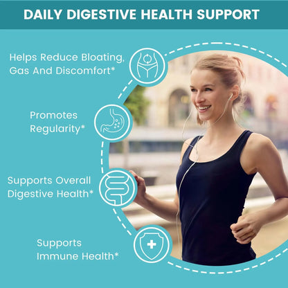 Zentastic Probiotics & Prebiotics Supplement - 50 Billion CFU - for Men & Women’s Immune & Digestive Health - 16 Strains - Shelf Stable Zentastic
