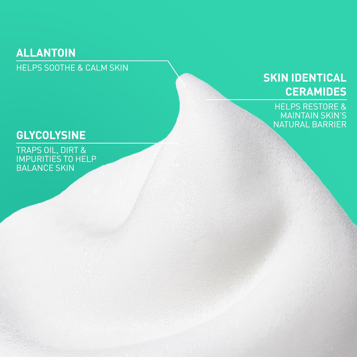 CeraVe Air Foam Face Wash, Hydrating Facial Cleanser, Combination Skin, 8oz CeraVe