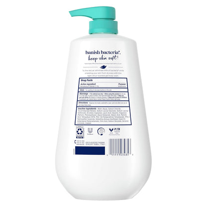 Dove 24hr Lotion Antibacterial Body Wash with Pump, 30.6 oz | Eliminates 99% of bacteria while helping protect skin from dryness and leaving skin soft Gsupps Australia