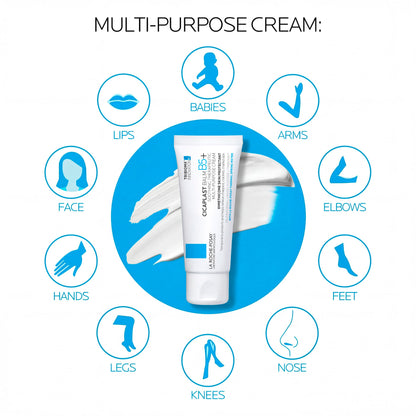 La Roche-Posay Cicaplast Balm B5, Healing Ointment and Soothing Therapeutic Multi Purpose Cream for Dry & Irritated Skin, Body and Hand Balm, Baby Safe, Fragrance Free La Roche-Posay