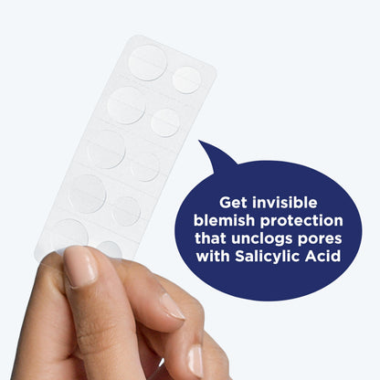 PanOxyl Daytime Invisible Patches, Salicylic Acid, 40ct, 20 Large & Small PanOxyl