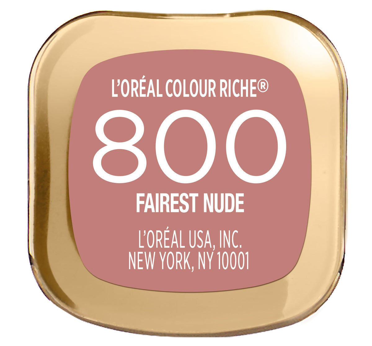 L'Oréal Paris Colour Riche Lipstick, Fairest Nude, 0.13 oz. L'Oreal Paris