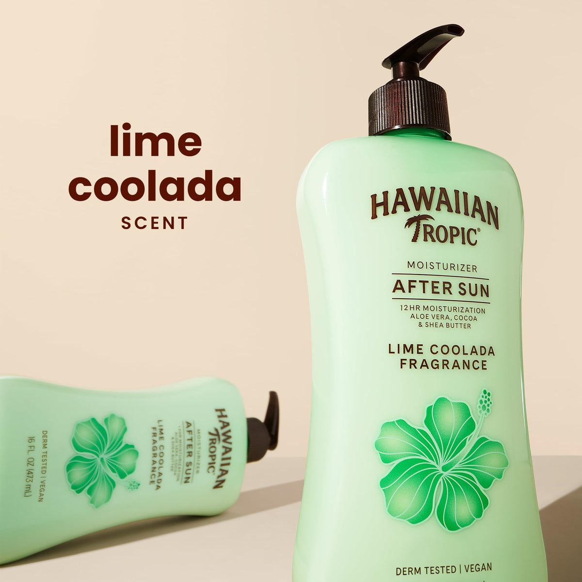 Hawaiian Tropic Lime Coolada After Sun Lotion, 16 Fl Oz (2 Pack) Hawaiian Tropic