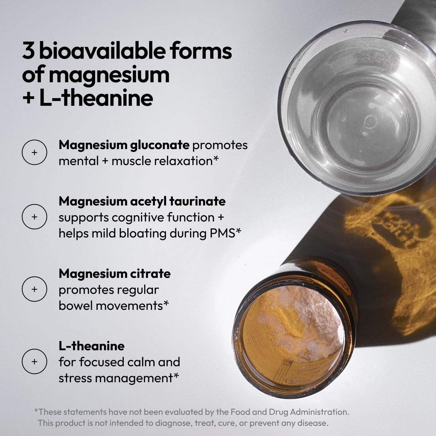 Moon Juice Magnesi-Om Magnesium Powder Supplement - Chelated Magnesium Complex + L-Theanine Blend for Rest, Relaxation & Regularity - Vegan, Non-GMO & No Sugar, Berry, 4.2 oz, 30 Servings