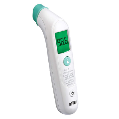 Braun TempleSwipe Digital Thermometer with Color-Coded Temperature Guidance - Temporal Thermometer for Adults, Babies, Toddlers & Kids Gsupps Australia