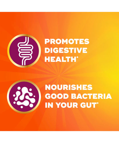 Metamucil Fiber Gummies for Adults, No Sugar Added Orange Flavor, 5g Prebiotic Plant Based Fiber Supplement Blend, 120 Count Metamucil