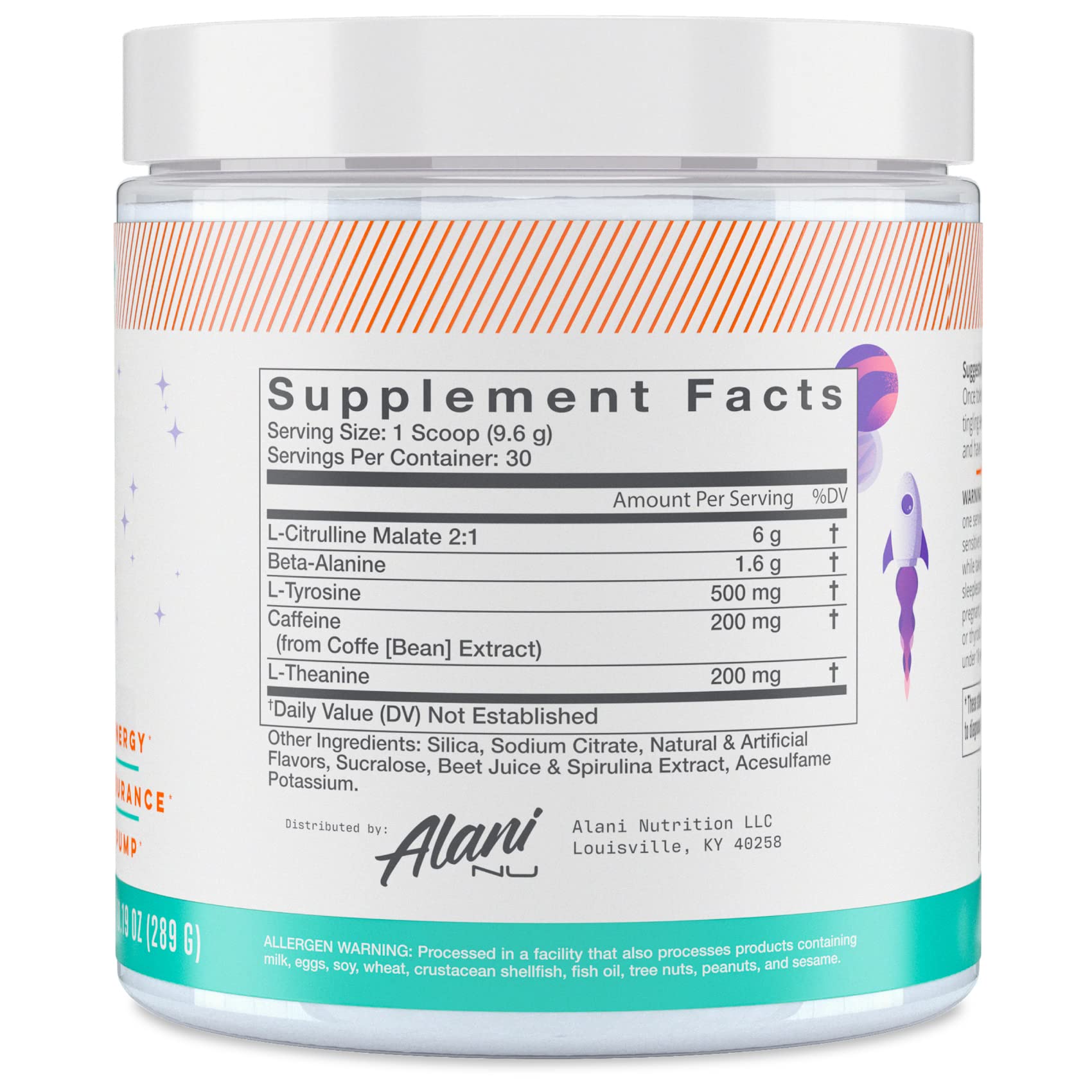 Alani Nu Pre Workout Powder GLAXAY Lemonade, Amino Energy Boost, Endurance Supplement, Sugar Free, 200mg Caffeine, L-Theanine, Beta-Alanine, L-Citrulline, 30 Servings Alani Nu buy australia supplements