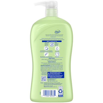 Dial Kids All-in-1 Body Wash + Hair + Bubble Bath, Melon Scent, 32 Fl Oz, Hypoallergenic Body Wash & Shampoo, No Tears Formula for Kids 2+ Years, No Parabens & Silicones Dial