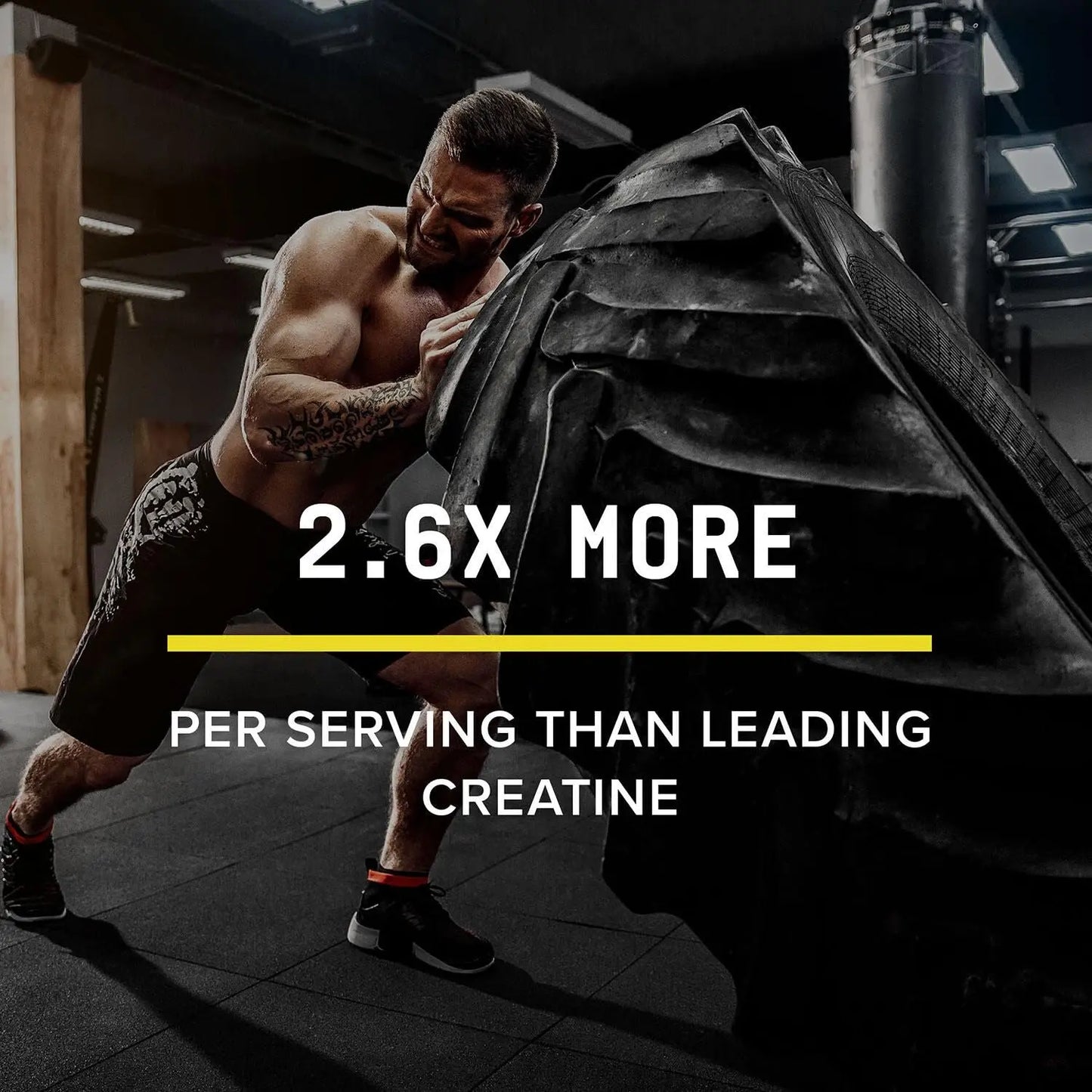 BEYOND RAW Creatine HCl Powder, Science Backed, Lab Grade, Creatine for Women & Men, Muscle Strength, Energy Production, Athletic Performance, Cognitive Support, BEYOND RAW