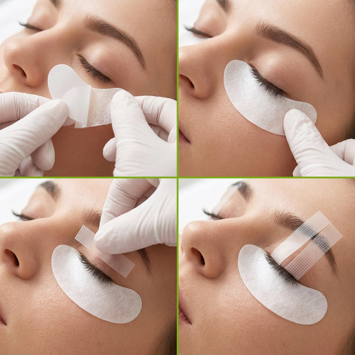 tifanso 130 Pairs Lint Free Hydrogel Under Eye Pads for Eyelash Extensions tifanso