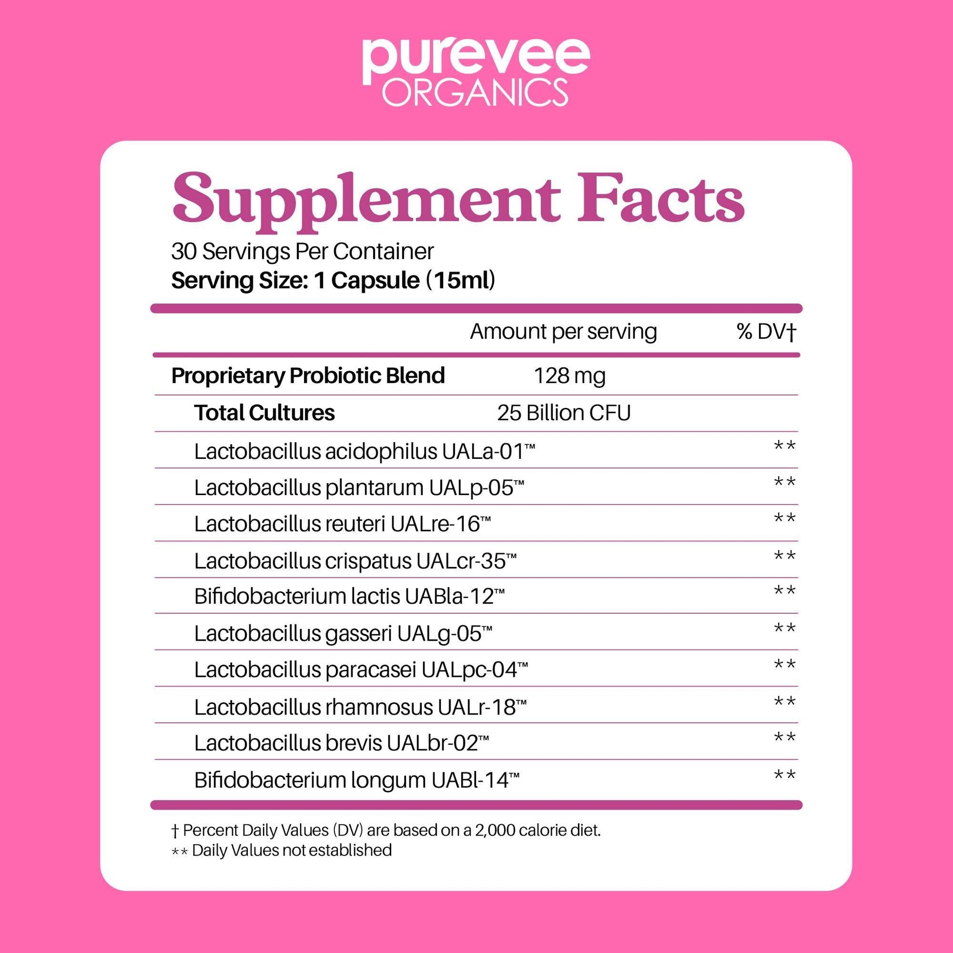 Purevee Organics Vaginal Probiotics for Women, 10 Essential Probiotic Strains, Vaginal + pH Balance Purevee Organics buy australia supplements