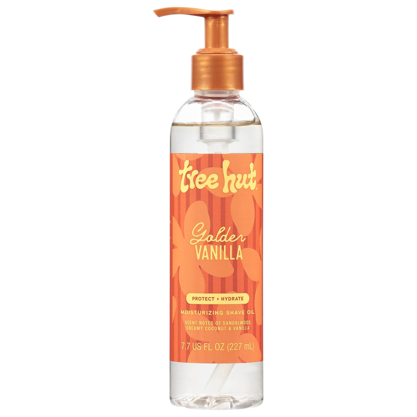 Tree Hut Golden Vanilla Moisturizing Shave Oil, Hydrating & Nourishing Shave with Shea Butter & Natural Oils, Helps Prevent Bumps & Irritation Tree Hut