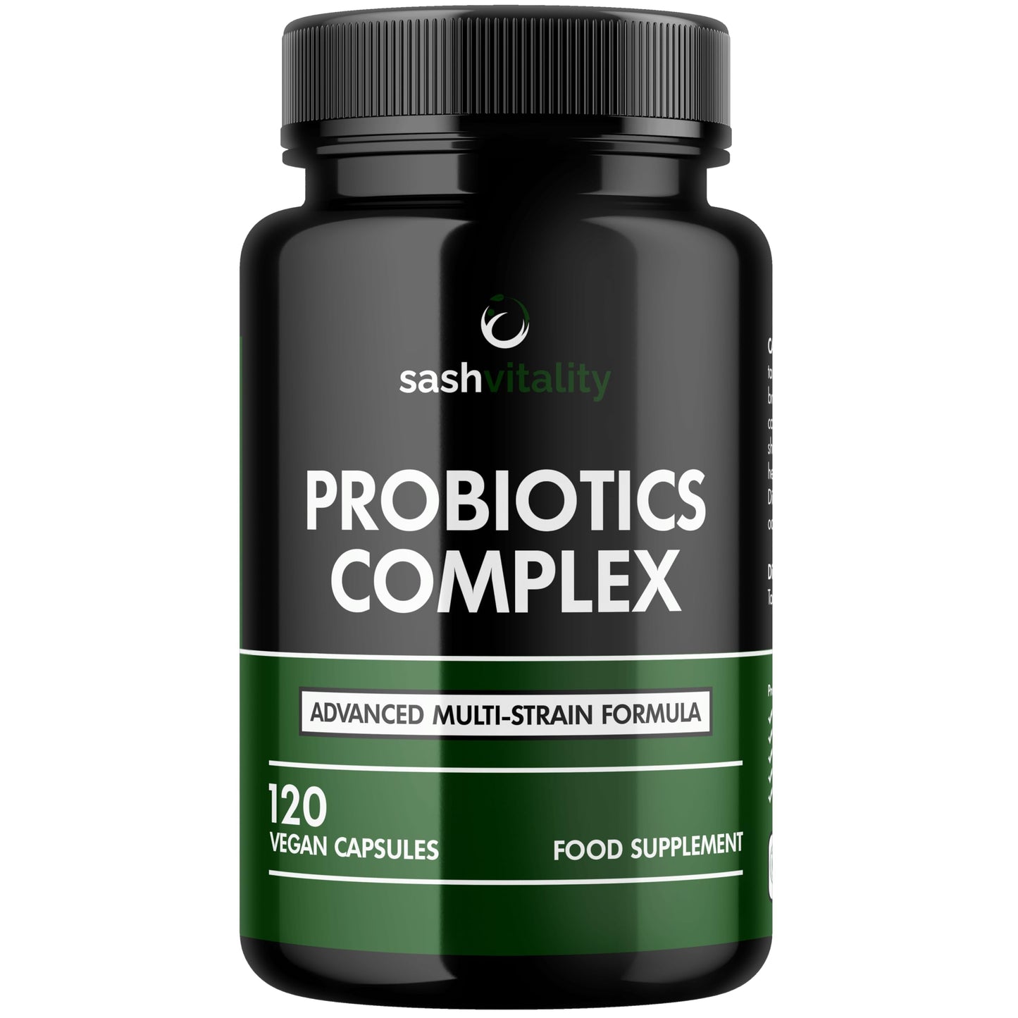 Probiotics & Prebiotics | 435 Billion CFU | Bio Cultures Complex | 120 Vegetarian Capsules for Women & Men - Lactobacillus Acidophilus, Bifidobacterium SASH Vitality