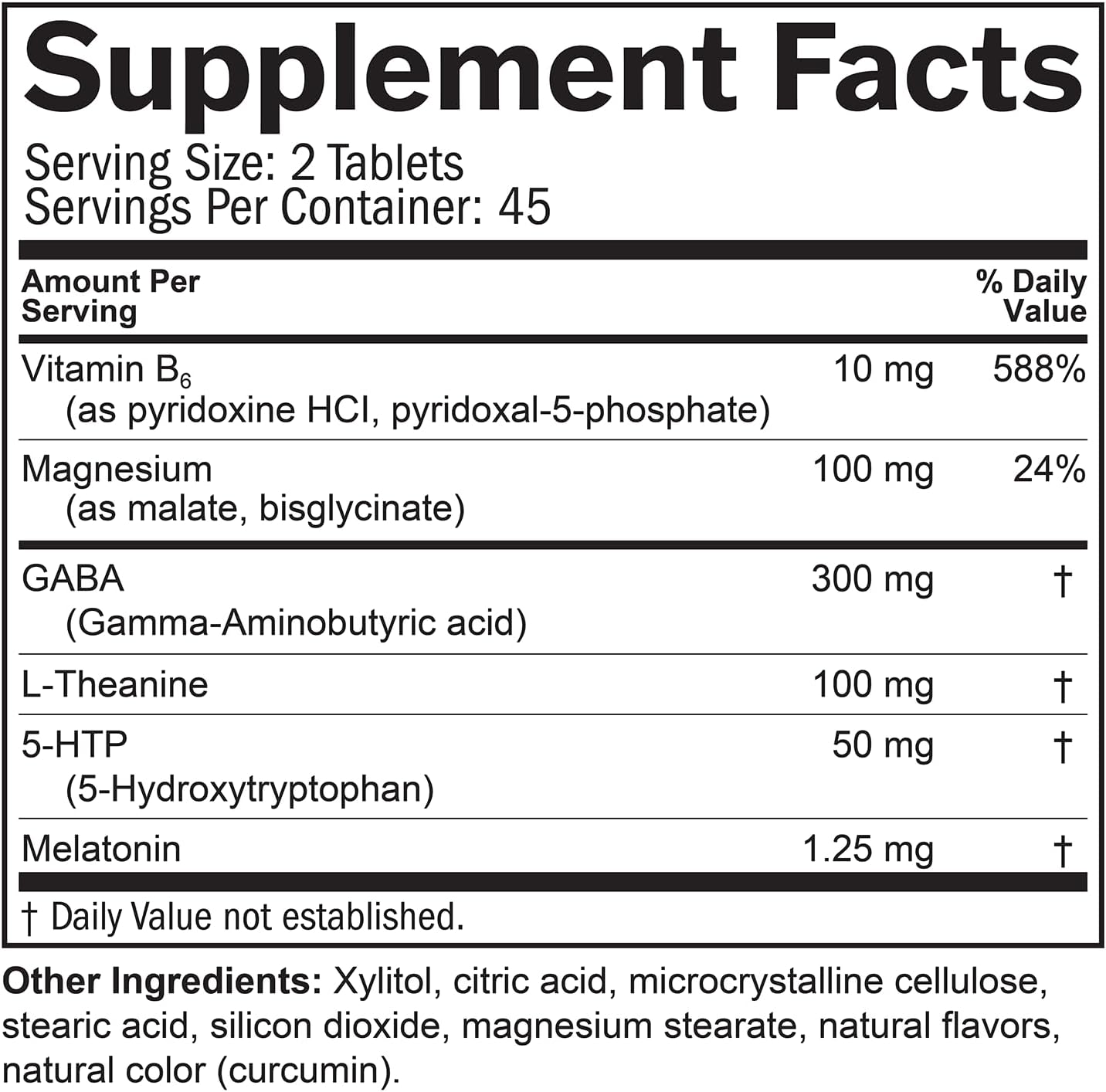 BRAINMD Dr Amen Put Me To Sleep Naturally - 90 Chewable Tablets, Pack of 2 - With Melatonin, L-Theanine, Magnesium, GABA, Vitamin B6 & 5-HTP - Gluten Free - 90 Total Servings