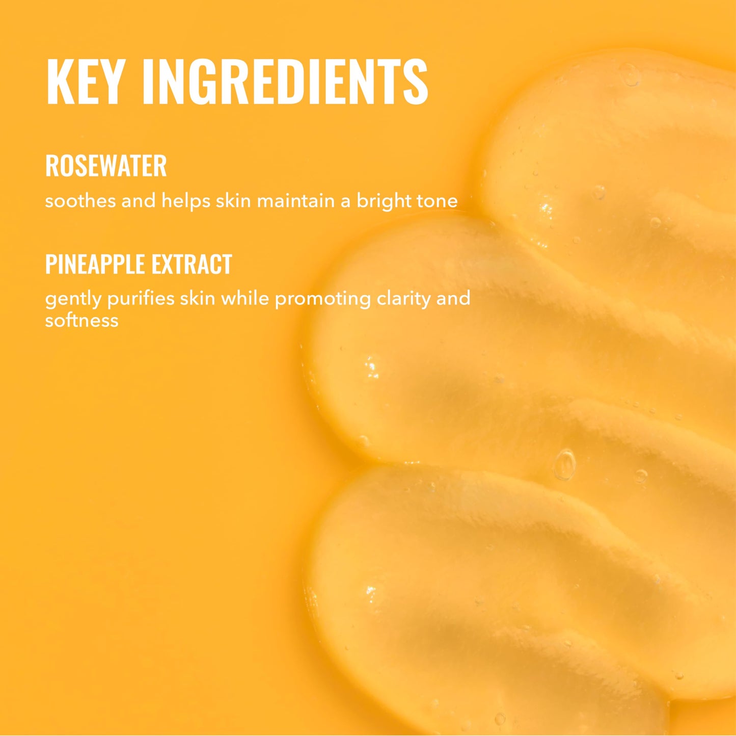 Good Molecules Hydrating Facial Cleansing Gel - Face Wash with Rosewater and Pineapple Extracts to Brighten, Cleanse, and Moisturize - Facial Cleanser, Skin Care Good Molecules