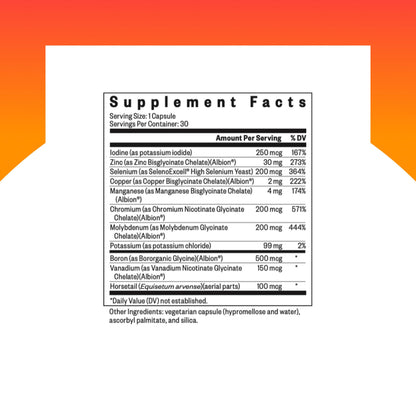 Seeking Health Trace Minerals Complex - Includes 10 Essential Trace Minerals - Mineral Supplement Supports Immune & Nervous System Seeking Health